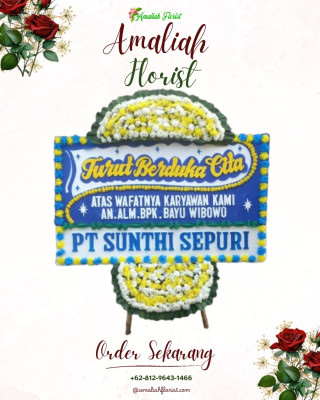 Papan Bunga Duka di Pakualaman